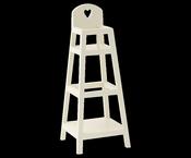 Maileg High Chair White For Baby Mice &amp; Bunnies