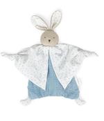 Kaloo Organic Cotton DouDou Blue Bunny Rabbit Baby Comforter image
