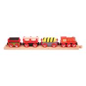 Supplies Train with carriages addition for wooden train sets image