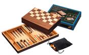 Chess, Backgammon And Draughts Set In Folding Case Field Size:32 mm.  2508 image
