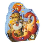 Djeco Jigsaw Puzzle 54 Pieces Valiant and the Dragon image