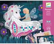 Djeco Mosaics Art Set The Enchanted World with Unicorns and Fairies image