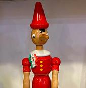 Classic Wooden Pinocchio made In Italy 70cm