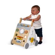 Janod Baby Activity Walker Cocoon with Wheel Brake. image