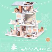 Djeco Dollhouse Colour, Assemble and Play image