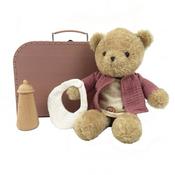 Egmont Teddy Bear Morrissette with Clothes in Suitcase image