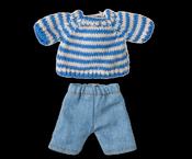 Maileg Clothes , Knitted Sweater and Pants for Big Brother Mouse