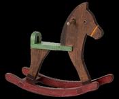 Maileg Mouse Rocking Horse image