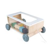 Janod Trolley with Wooden Blocks image