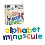 Vilac Wooden Magnetic Letters - 80 Lower Case Scrip image