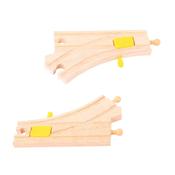 Bigjigs Mechanical Switchers pair Wooden Track