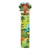Height Chart for Children’s Room Treehouse Wood image