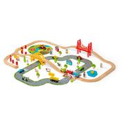 Rural Road and Rail 80 piece Train set image