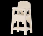 Maileg High Chair White For Baby Mice off White