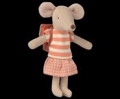 Maileg Tricycle Mouse Big Sister Coral
