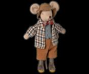 Maileg Granddad Mouse Magnetic Hands