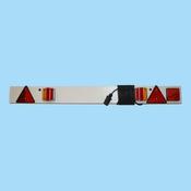 MP276PLED 4’6″ Trailer Board &amp;amp; 6m Cable With Varivolt And Fog Lamps