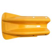 Armco Fishtail End - Yellow
