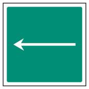 Arrow 180 Degree First Aid Sign