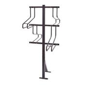 Vertical Bike Rack 4 Hoops  image