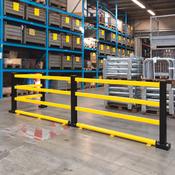 Black Bull Hybrid Flexible Railing System - INDOOR image