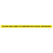 Social Distancing Floor Marking Strips