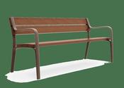 Benito Citizen Wooden Park Bench image