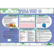 Health &amp; safety at work guide poster