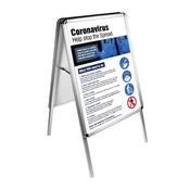 Snap Frame A-Board Double Sided Sign Frame