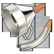 Funnel Metal with Flexible Spout &amp;amp; Filter Ø200mm(FM20F)