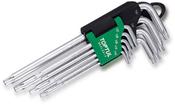 Toptul 9pce Long TX star key set T10-T50(QGAAL0914) image