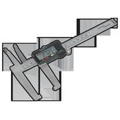 Digital Brake Disc &amp;amp; Drum Caliper 150mm/6"(VS0566) image