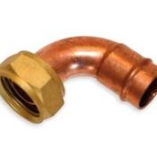 Solder Tap Connector - Bent 106 ( 1/2" x 1/2" )