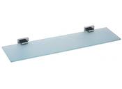 Vado Level Frosted Glass Shelf 530(21'') - McDaids Bathroom Plumbing Tiles