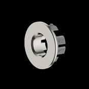Basin Overflow Cap BR Nickel - McDaids Bathroom Plumbing Tiles