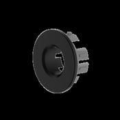Basin Overflow Filler Cap Vanity Unit - Matt Black
