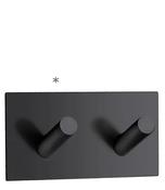 Bboden Double Hook Square Black - McDaids Bathroom Plumbing Tiles