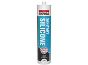 121648 - 290ML Sanitary Silicone Clear (Soudal) - McDaids Bathroom Plumbing Tiles