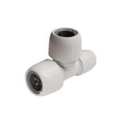 318 Acorn Tee White - 3/4" x 1/2" x 3/4"