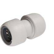 310 Acorn Straight Connector White - 1/2"