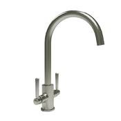 Noa Dual Lever Sink Mixer Gunmetal Grey 5006GG - McDaids Bathroom Plumbing Tiles image