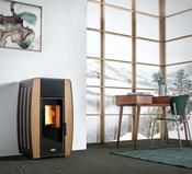 Solis K300 8kW Freestanding Pellet Stove - McDaids Bathroom Plumbing Tiles