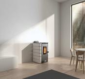 Solis K50 Freestanding Pellet Stove - McDaids Bathroom Plumbing Tiles