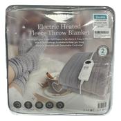 Devielle Electric Fleece Throw Blanket 200G Grey - McDaids Bathroom Plumbing Tiles image