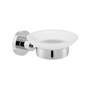 Vado Elements Frosted Glass Soap Dish Holder Wall Mount - McDaids Bathroom Plumbing Tiles image