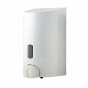 Euroshower Single Liquid/Soap Dispenser White - McDaids Bathroom Plumbing Tiles image