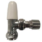 Pegler Terrier Lockshield Radiator Valve - McDaids Bathroom Plumbing Tiles