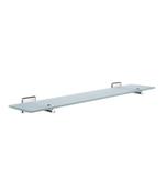 House Glass Shelf Chrome - Length 600mm - McDaids Bathroom Plumbing Tiles