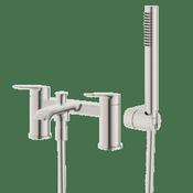 Hannah Bath Shower Mixer - Nickel image