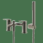 Hannah Bath Shower Mixer - Gunmetal Grey image